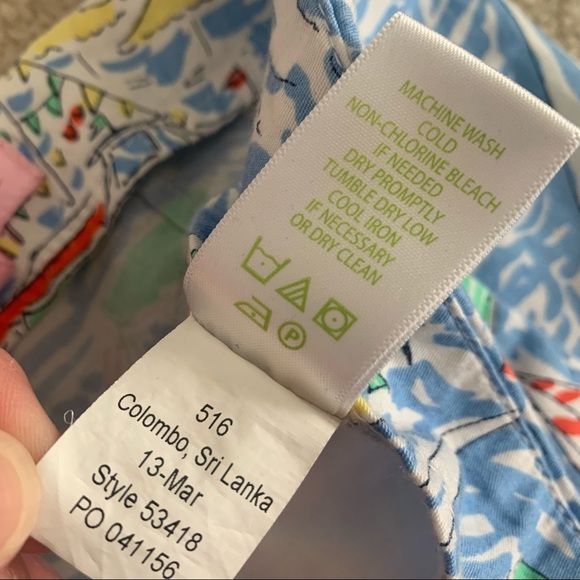 Lilly Pulitzer Get Nauti Regatta Style Flat Shorts - Picture 8 of 8